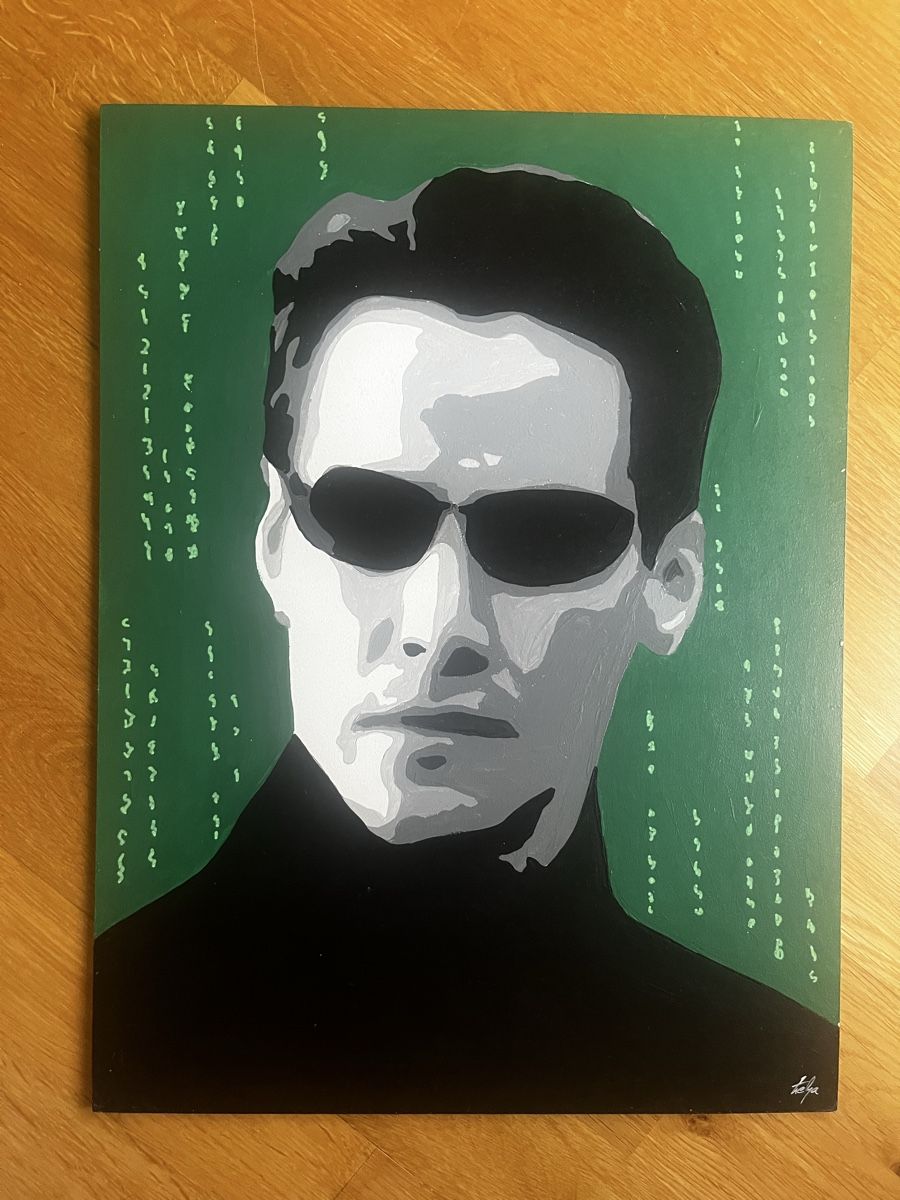Foto & Immagini: Matrix, Neo, Pop Art Bild – Nuovo (secondo la descrizione) da Glattbrugg venduto da SonnySchwarz