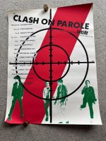 Plakat The Clash 1978 On Parole Tour with suicide Original