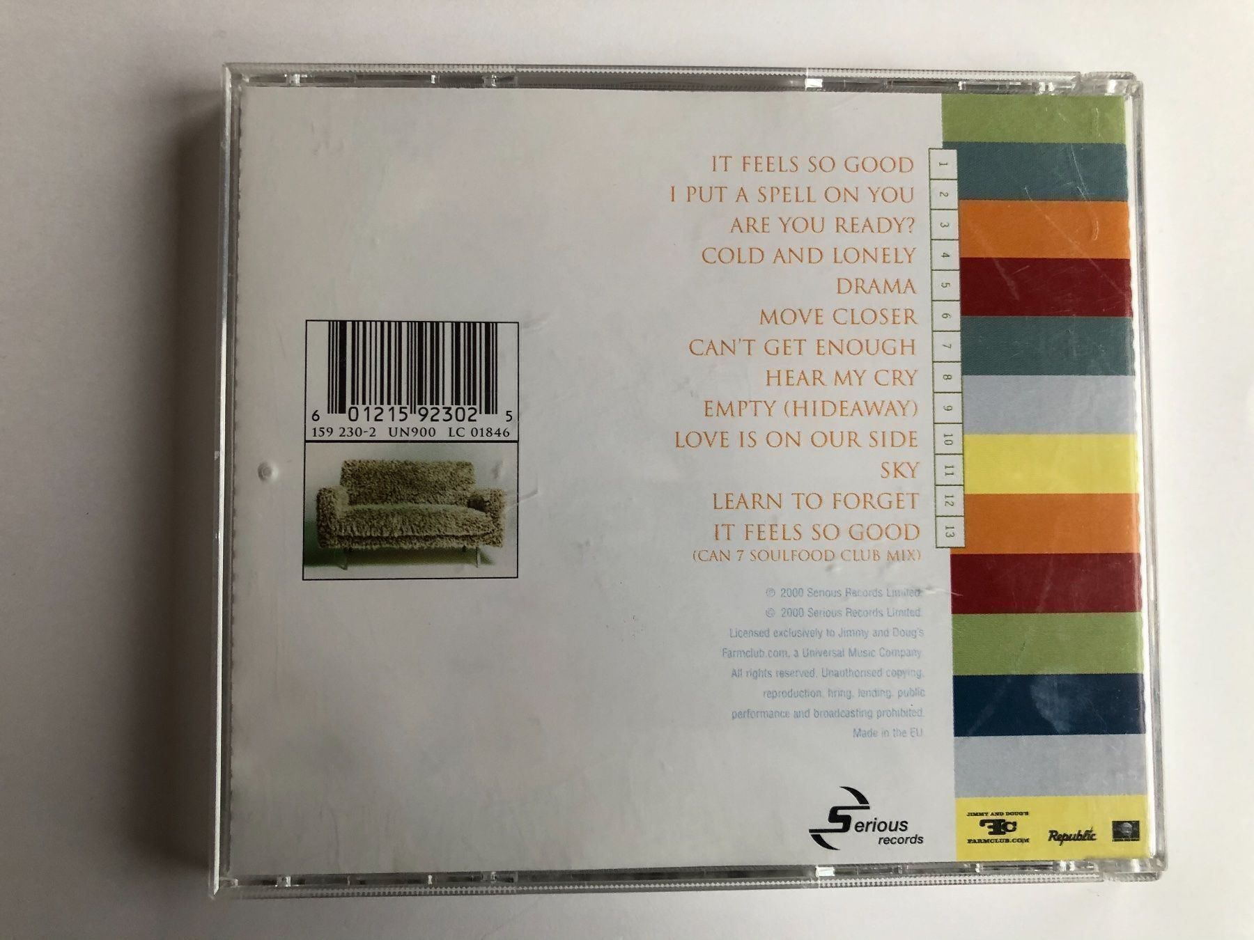 CD: Sonique - Hear My Cry – Usato da Oberried Brienz venduto da Chyara 1