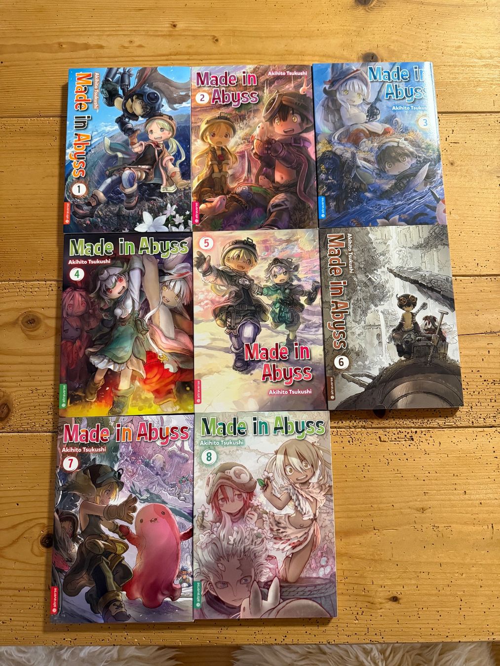 Libri: MADE IN ABYSS MANGA VOL. 1-8 – Usato da Davos Platz venduto da sar_6yvv
