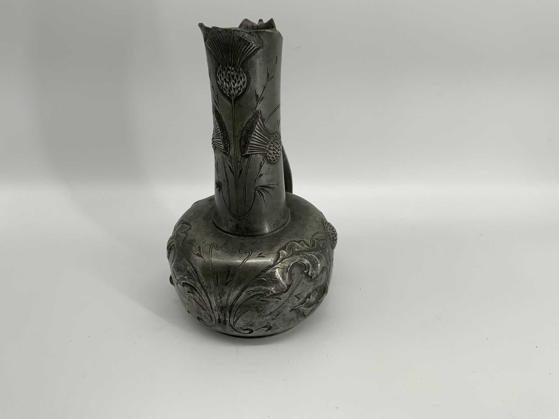 Caraffe: Jugendstil Krug aus Zinnblech – Usato da Erlach venduto da silvia3235 4
