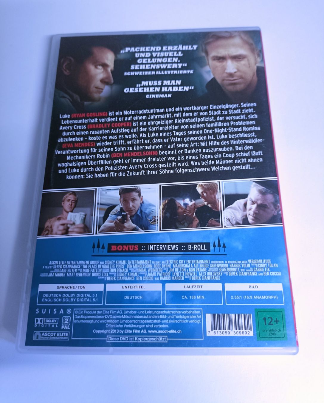 Tous les DVDs: The Place Beyond The Pines, mit Ryan Gosling – D'occasion à Köniz par Movieportal007 1