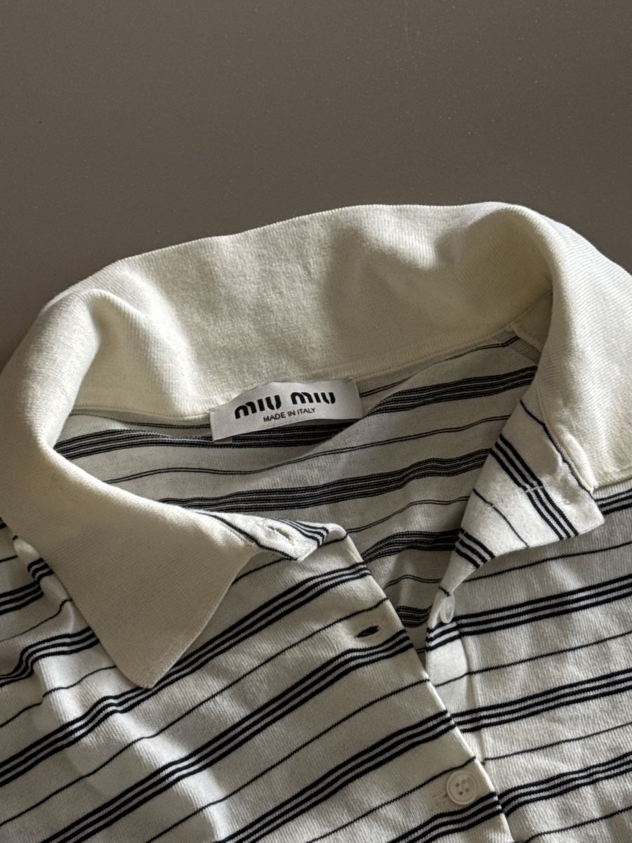 Magliette Polo: Miu Miu Longsleeve Cotton M/46 – Nuovo (secondo la descrizione) da Origlio venduto da sto_2pxf 3