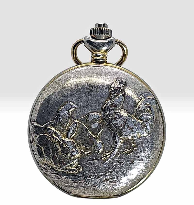 Uhren: Taschenuhr Savonette "JACQUES DU MANOIR" – Gebraucht aus Zug von urzeit 1
