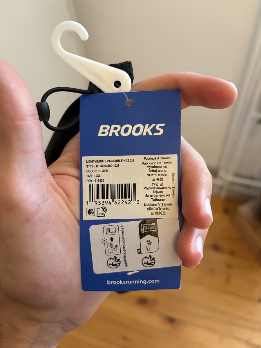 Hüte, Mützen & Caps: Casquette de course Brooks – Neu und originalverpackt aus L’Isle von MaxCurrat 4