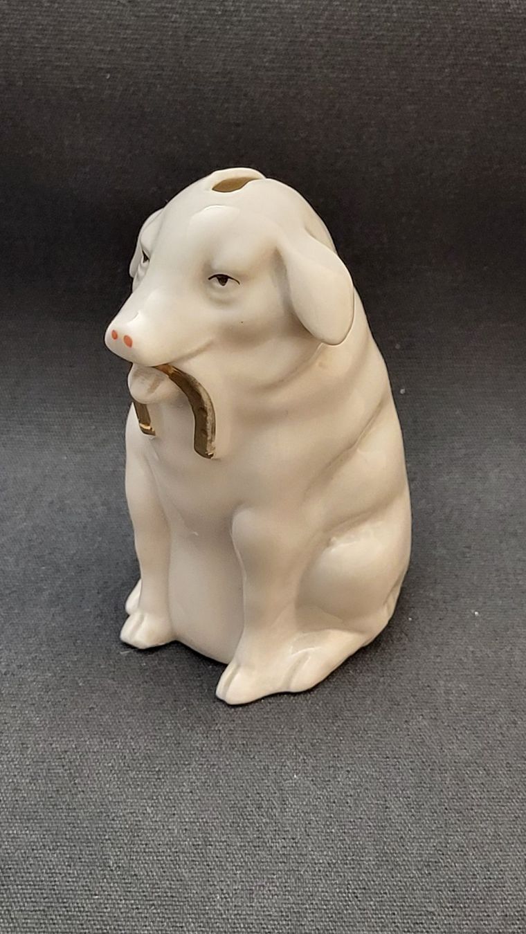 Figuren: Antikes Sparschweinchen – Gebraucht aus Basel von spinne02