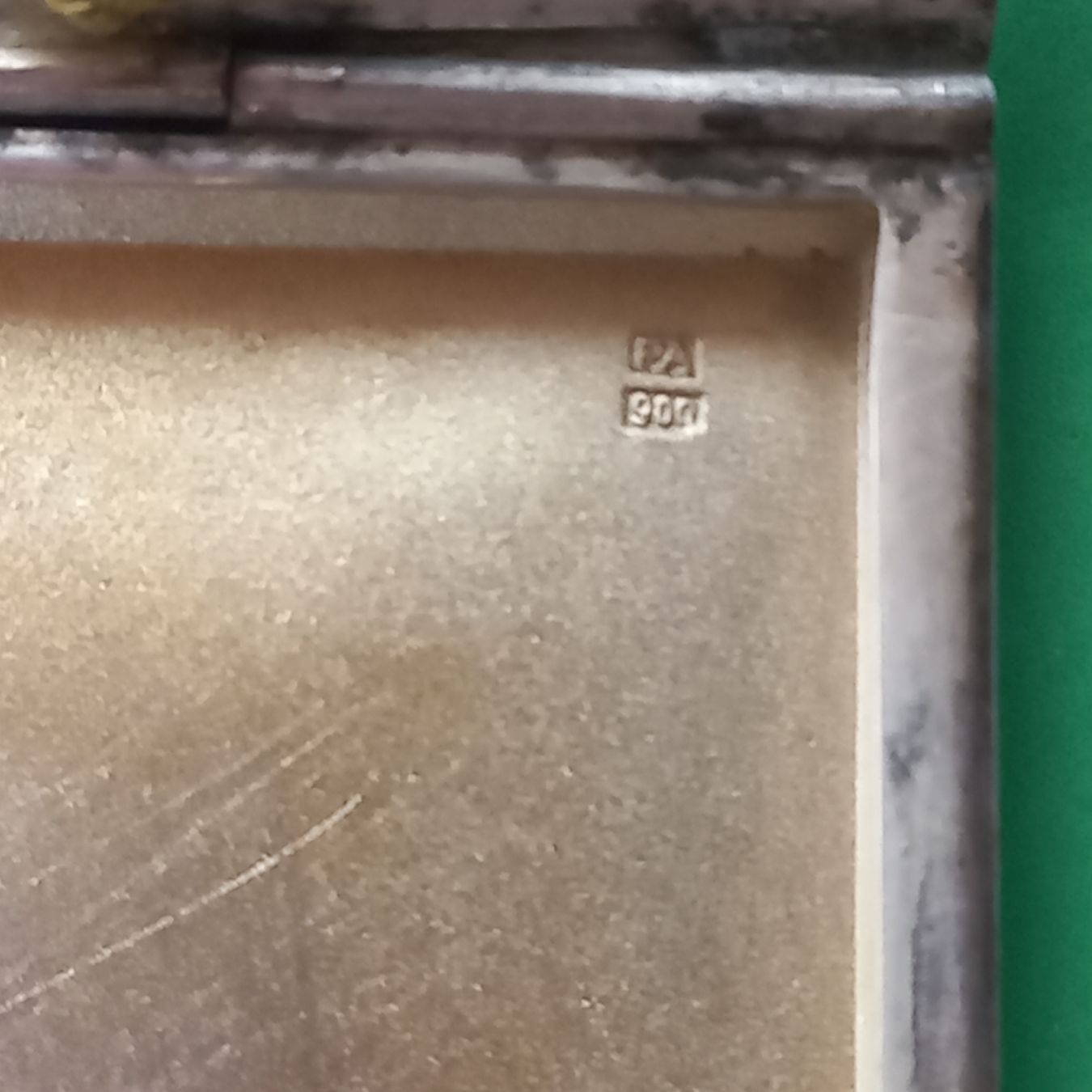Sonstige Tabakwaren: Boîte à Cigarettes en argent. – Gebraucht aus Dompierre FR von fat_xth5 4