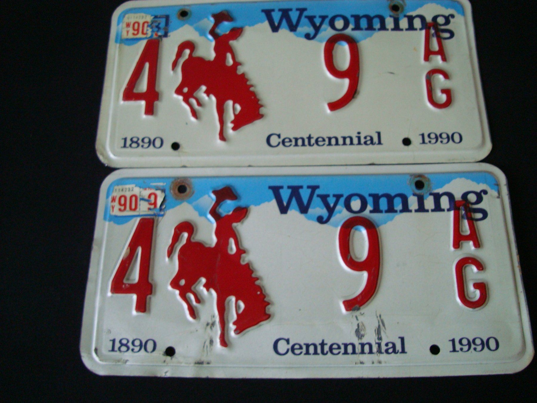 Ecriteaux: WYOMING 4 9 – D'occasion à Scherz par 5246