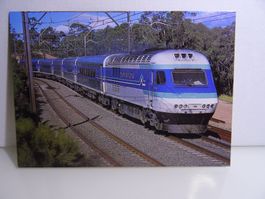 Postkarte Australien Diesellok XPT Blue Mountains