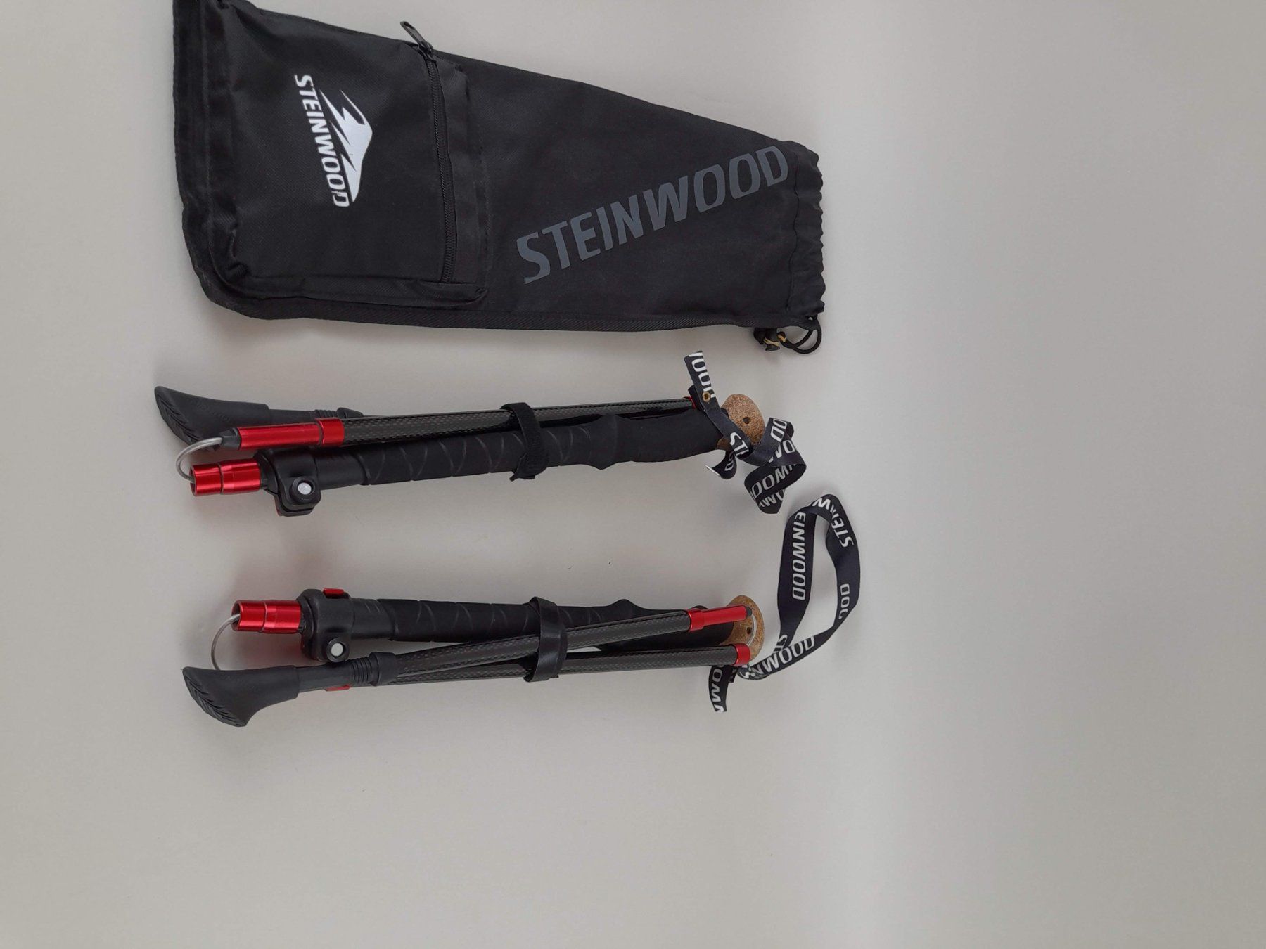 Bastoncini da trekking: STEINWOOD Carbon Wanderstöcke – Nuovo (secondo la descrizione) da Liebefeld venduto da Restwert_Liebefeld