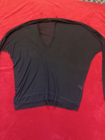 Schwarzes VINCE. Langarmshirt, Grösse L, Top Zustand!