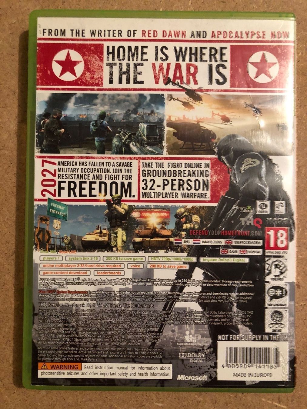 Giochi: Homefront für Xbox 360 – Usato da Kestenholz venduto da Mad18 1