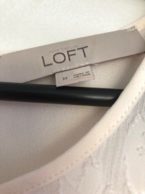 Top: Damentop creme, Gr. M, neu, Marke Loft – Nuovo (secondo la descrizione) da Benglen venduto da Mohnblume66 3