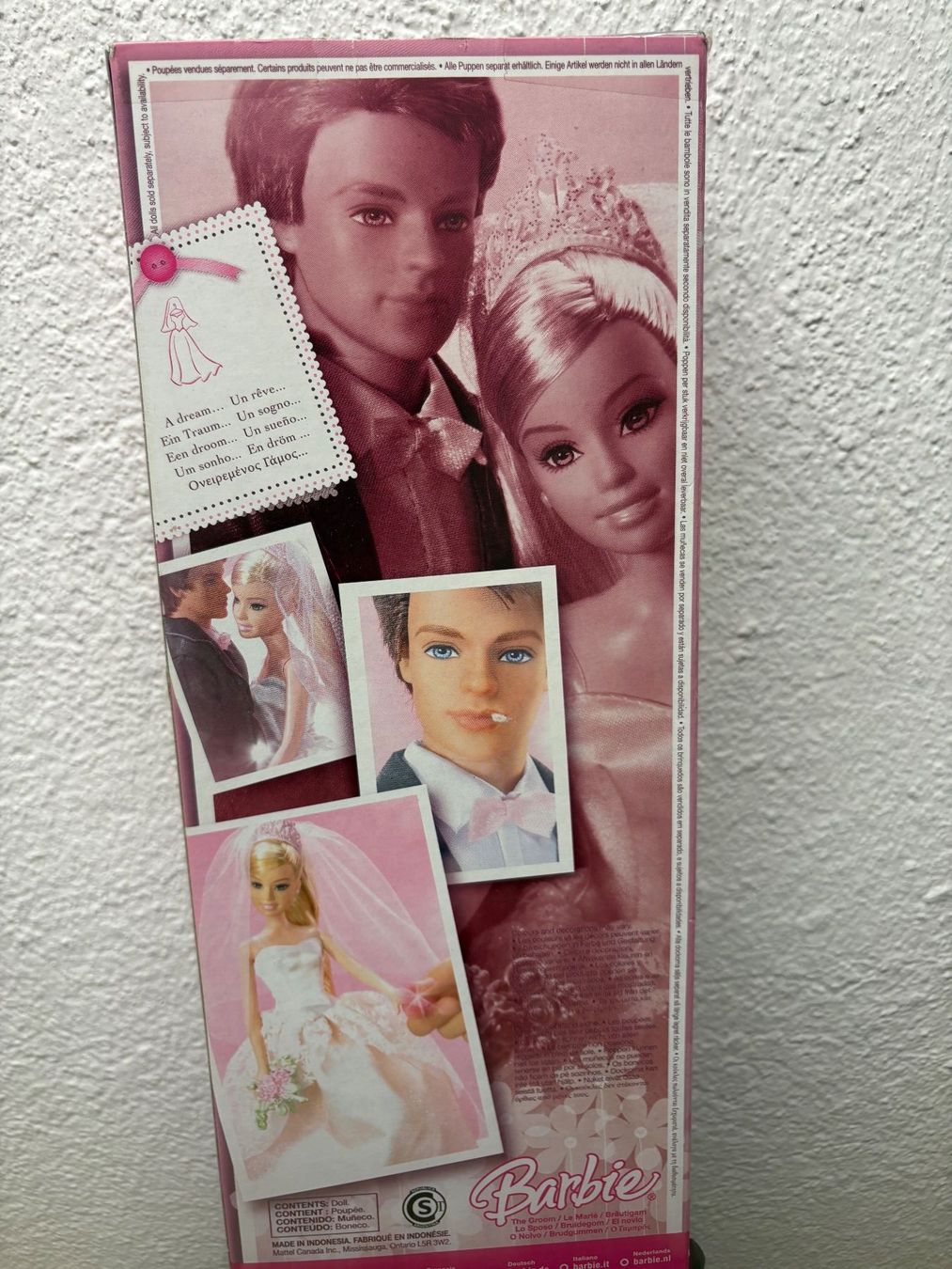 Bambole: Barbie Ken Bräutigam Will you marry me – Nuovo e nell'imballaggio originale da Zürich venduto da venusandmars 3