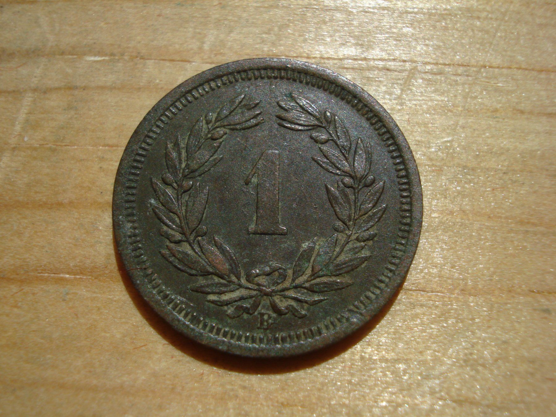 Tutti le monete: (N2) 1 Rappen 1921 – Usato da Erlach venduto da Net-Coins 1