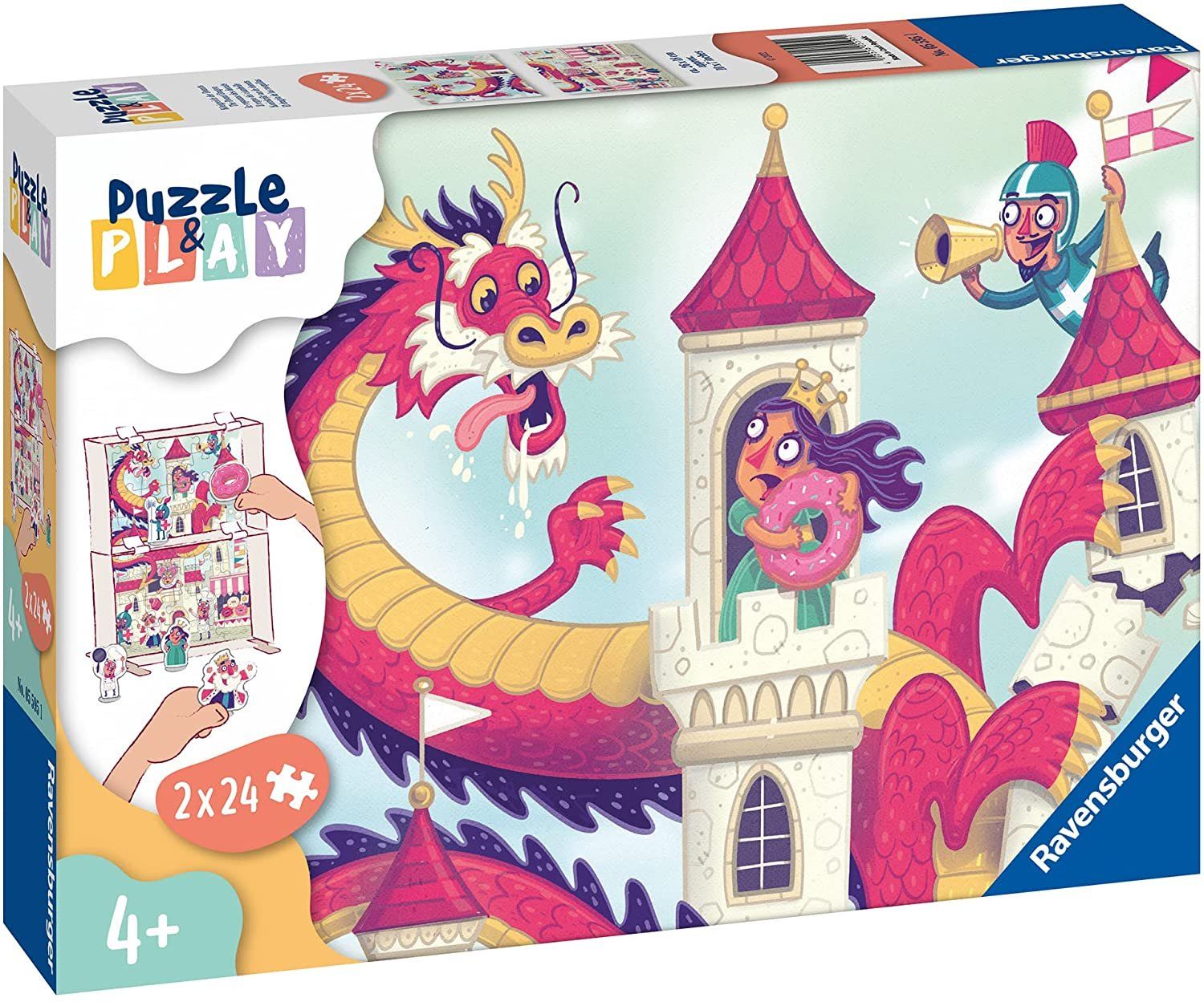 Ravensburger Puzzle: Ravensburger Puzzle & Play Königreich der Donuts – Nuovo e nell'imballaggio originale da Oensingen venduto da Liquidations-Shop 1