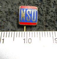 NSU AUTO LOGO WINZIG-KLEIN ENAMEL ANSTECKNADEL ABZEICHEN OLD