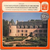 Mozart – Konzerte für Klarinette und Fagott (LP)