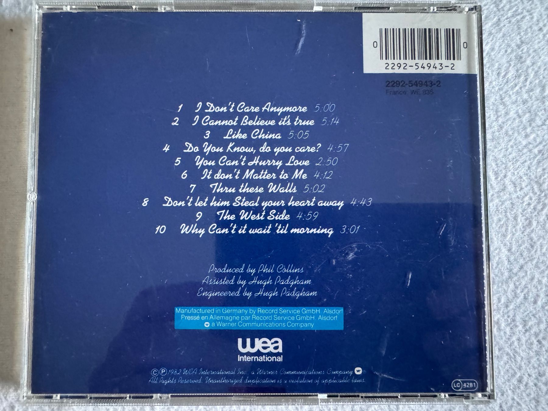 CD: Phil Collins - Hello, I must be going ! – Nuovo (secondo la descrizione) da Duggingen venduto da Kisha010 2