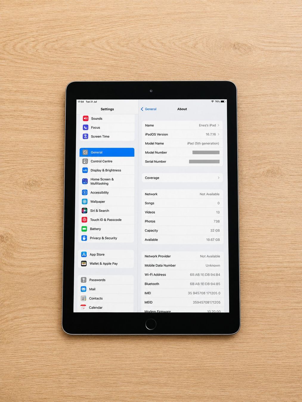 Apple Tablet PC: Apple iPad 5. Generation (2017) – Gebraucht aus Basel von top_w2hg 1