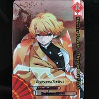 Zenitsu Agatsuma Sammelkarte Demon Slayer 