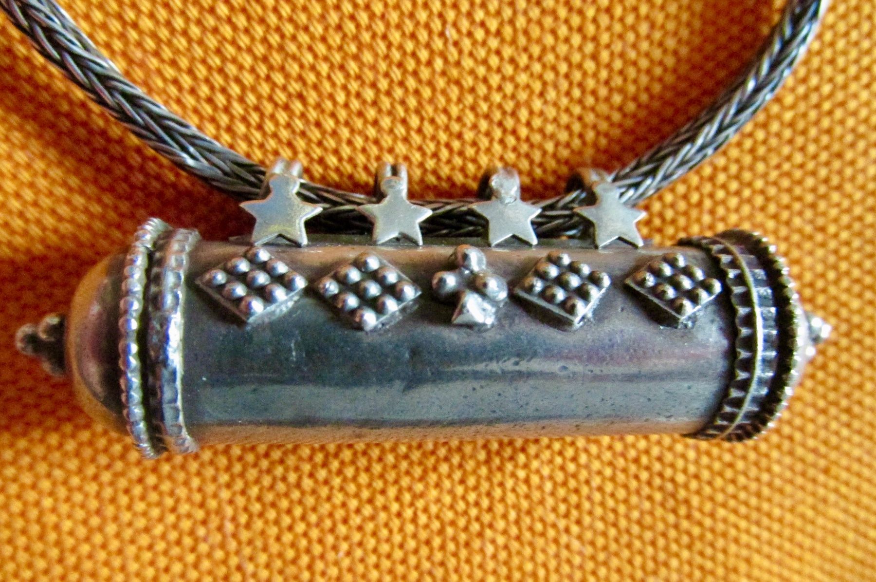 Catenine: Silber - Halskette mit Anhänger, Handarbeit – Usato da Winterthur venduto da mat_q5d5 6