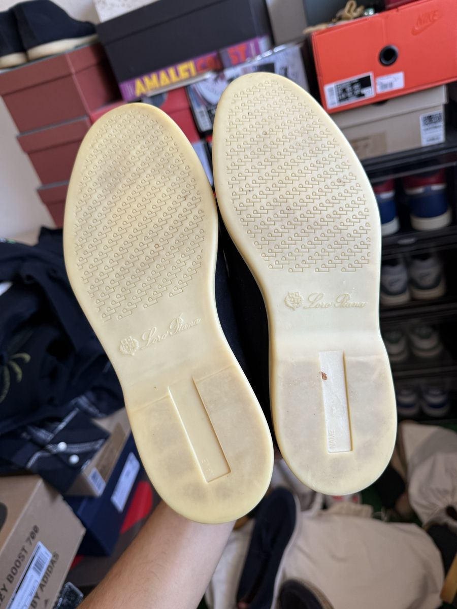 Loro Piana Scarpe da donna: Loro Piana Open Walk Navy – Usato da Genève venduto da SG_73 4