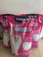 3x5L Vitakraft Magic Clean Katzenstreu - Jetzt für's WC!