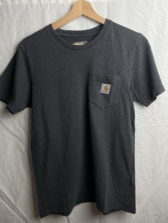 T-shirt Carhartt gris foncé vintage
