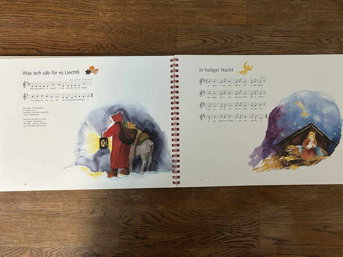 Libri: Sing mit mir - Liederbuch mit CD, 23 Schweizer Kinderlieder – Nuovo (secondo la descrizione) da Wolhusen venduto da eve_m6cg 2