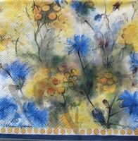 Serviette golden buttons (1086) 2Stk.