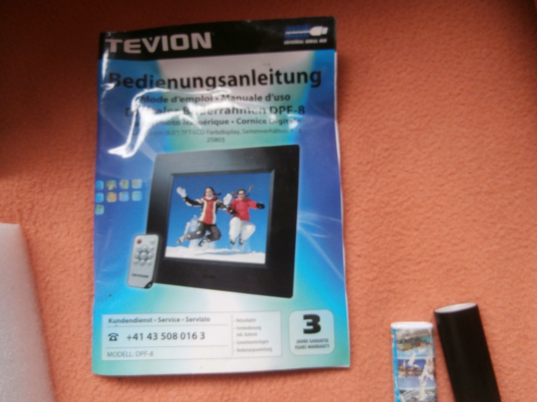 Bilderrahmen: Tevion Digitaler Bilderrahmen DPF-8 – Neu (gemäss Beschreibung) aus Rüschegg-Heubach von Ofen111 3