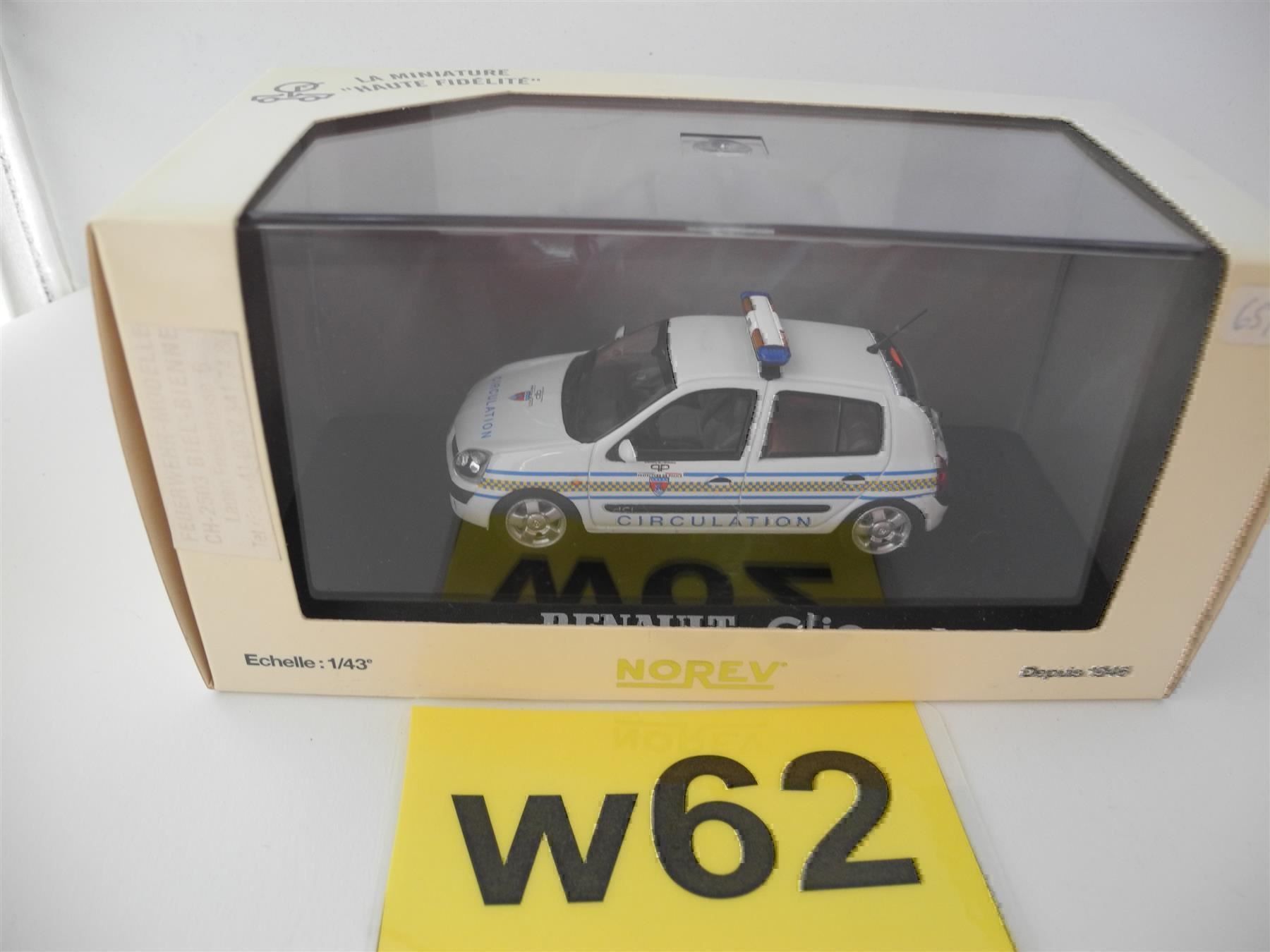 Norev Modellautos: Norev 517512 Renault Clio, Nr. w62 – Neu und originalverpackt aus Kottwil von Crazyrolf