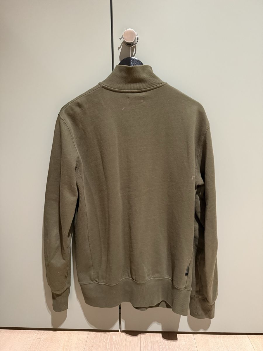 Rapha Maglioni & Felpe: Rapha Sweatshirt mit Reissverschluss oliv Grösse M – Usato da Affoltern am Albis venduto da Biohazard666 1