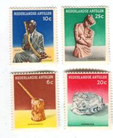 Briefmarken "Kulturartefakte". Niederländische Antillen