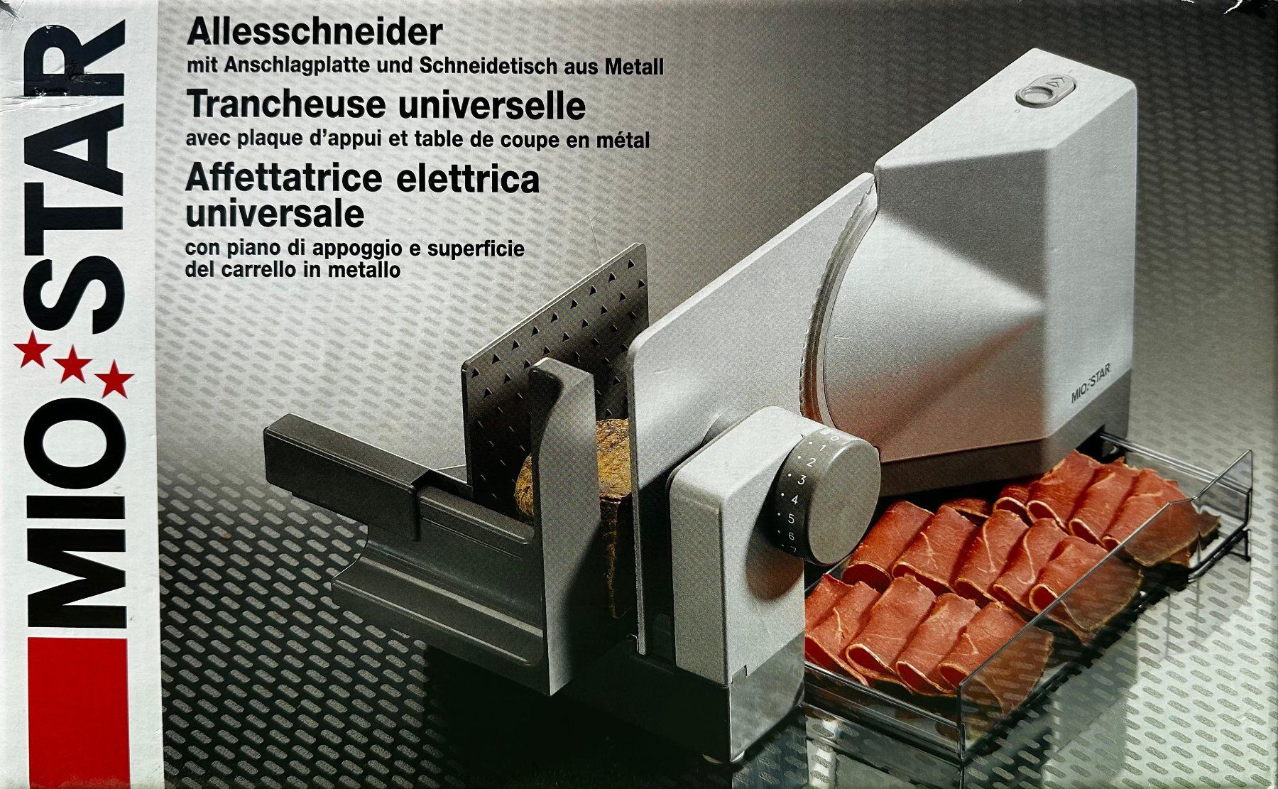 Mio Star Küchengeräte: Aufschnittmaschine Fleischschneider Allesschneider – Gebraucht aus Malters von Moeschi5 1