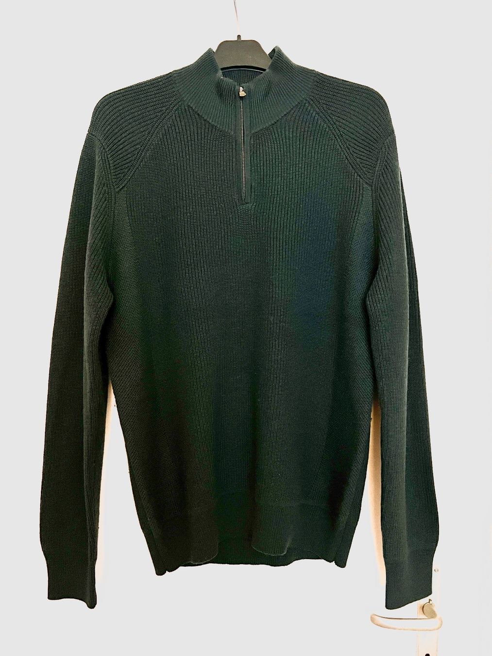 Maglioni & Felpe: SFERA MEN REGULAR FIT Dark Green Pullover Mid-Zipper L / 40 – Usato da Horgen venduto da linuxrp