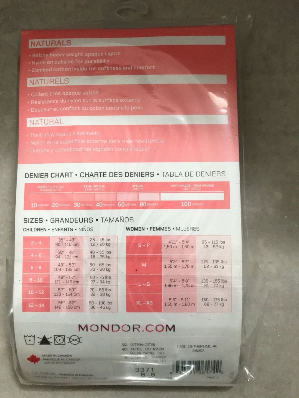 Calze & Collant: Mondor Eislaufstrumpfhose 3371 – Nuovo e nell'imballaggio originale da Wagenhausen venduto da vintagesecondhand 1