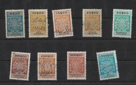 Portugal finances - Anciens timbres