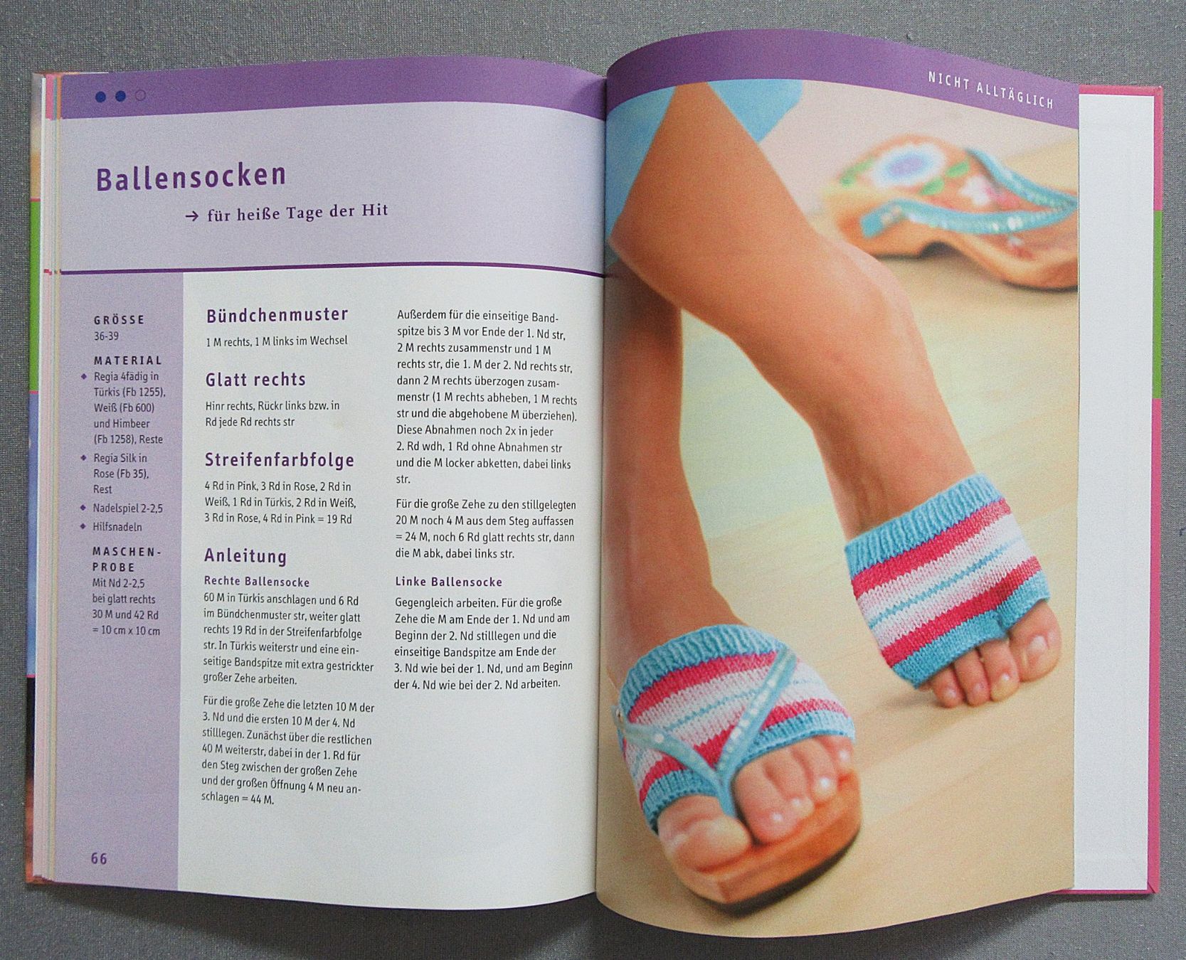 Bücher: Das ultimative Sockenbuch - mit Sockenkompass - Strickbuch – Gebraucht aus Auenstein von Padabimbim 8