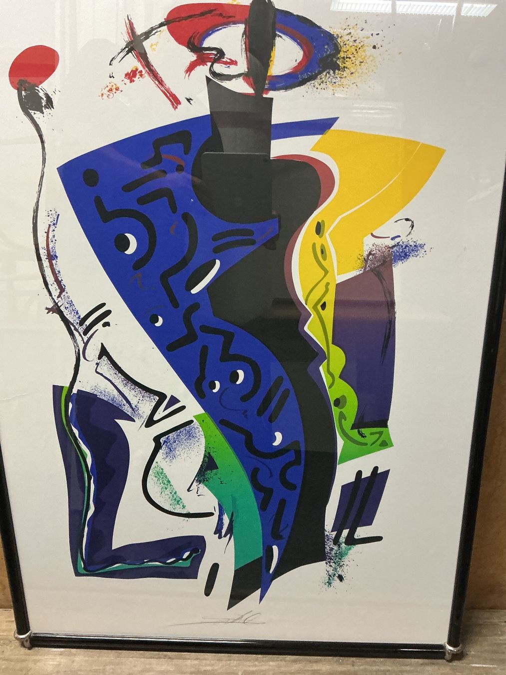 Gemälde: Moderne Kunst von Alfred Gockel – Gebraucht aus Bern von vielerart 1