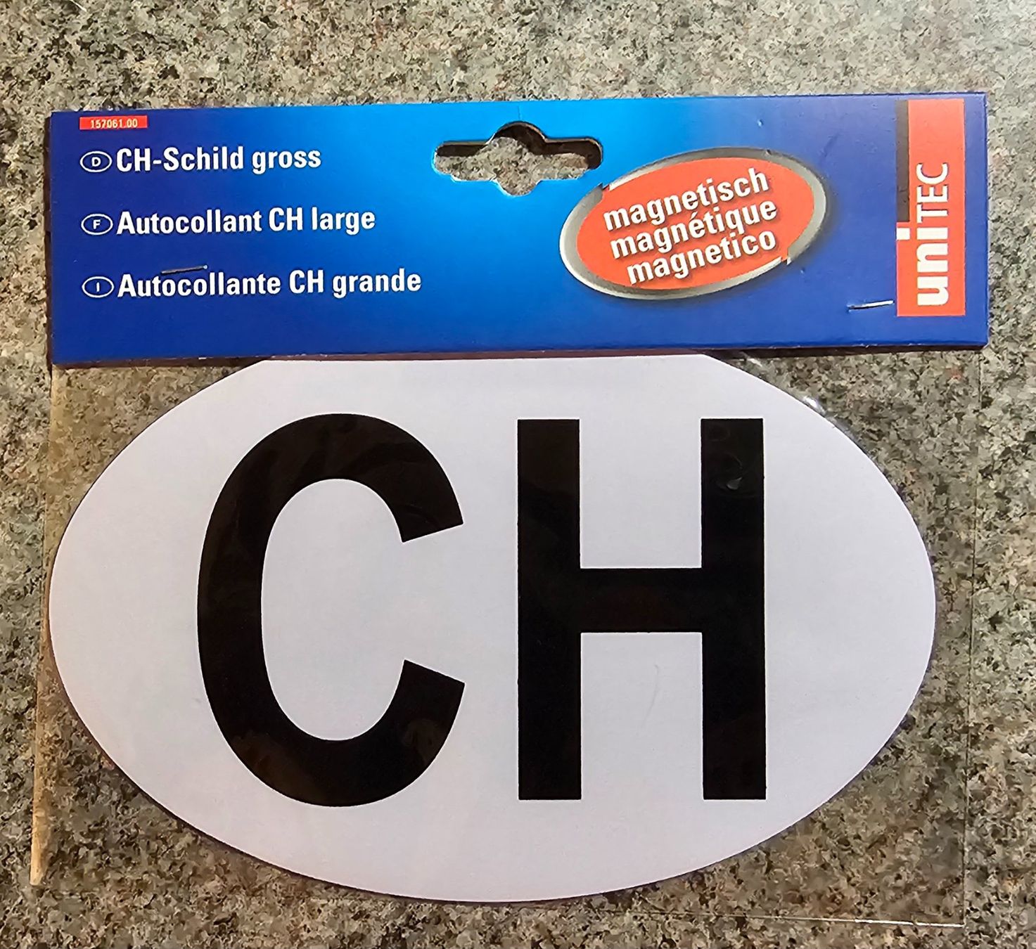Schilder: CH-Magnetschild – Neu und originalverpackt aus Gossau ZH von Besal