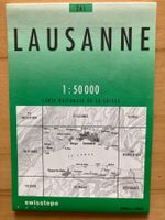 Landkarte Lausanne 1:50’000