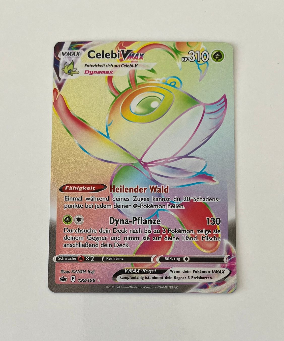 Pokémon Sammelbilder & Trading cards: Pokemon - Celebi VMAX rainbow - deutsch – Neu (gemäss Beschreibung) aus Zürich von Nostalgia