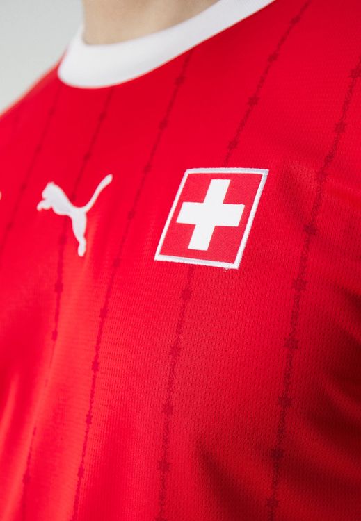 Maillot Puma Suisse Domicile – Stock Joueur – Neuf Avec étiquettes – Taille L