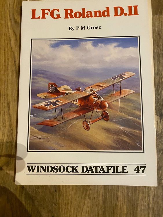 BUCH ENG LFG ROLAND D.II WWI WINDSOCK DATAFILE 47 | Kaufen Auf Ricardo