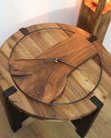 Wanduhr aus Holz & Metal Custom