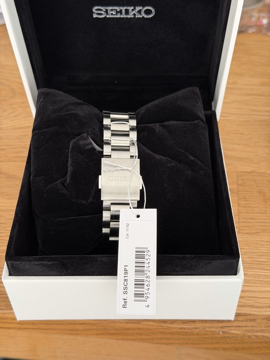 Seiko Orologi: Seiko Speedtimer Chronograph - Neuwertig mit Box & Papieren – Nuovo (secondo la descrizione) da Uffikon venduto da Classy- 2