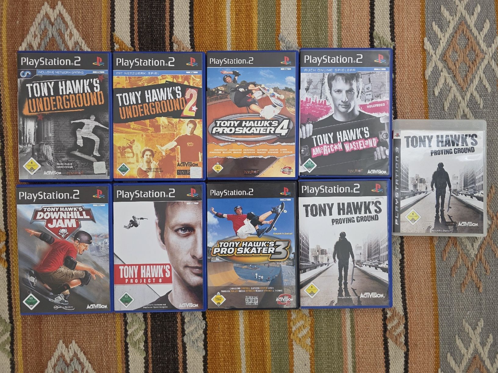 Giochi: Tony Hawk Skating Games Sammlung PS2 Playstation 2 – Usato da Liestal venduto da KellosLuckyCharms