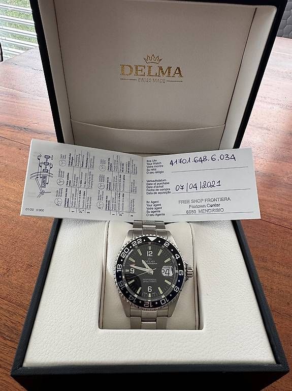Orologi: DELMA SANTIAGO GMT MERIDIAN – Usato da Vilters venduto da _BuGi_ 2